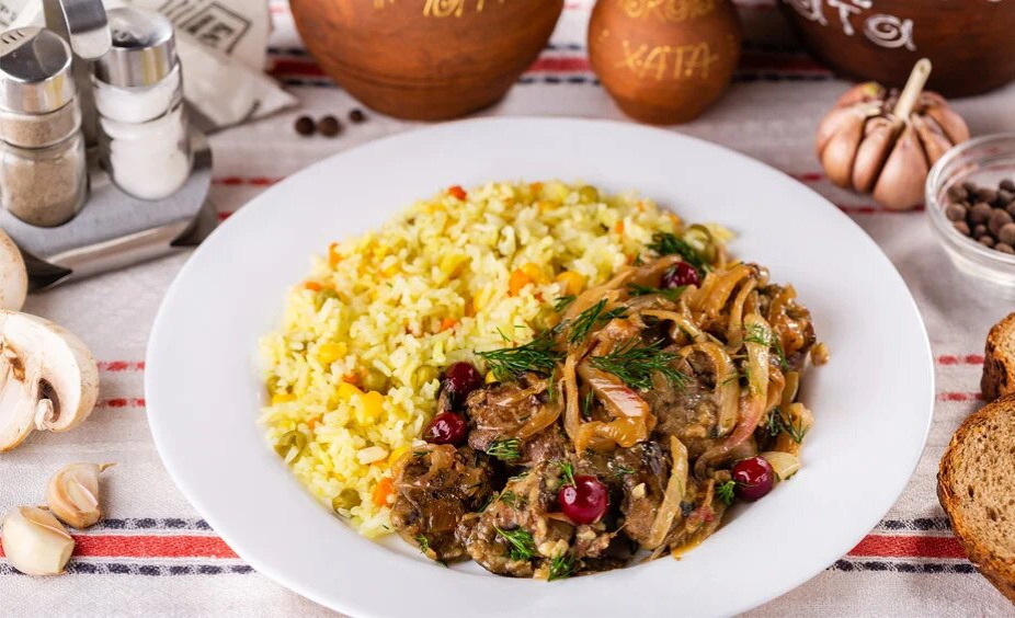 Печень жареная с луком